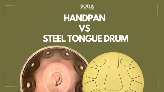 Wat is het verschil tussen een Handpan en Steel Tongue Drums?