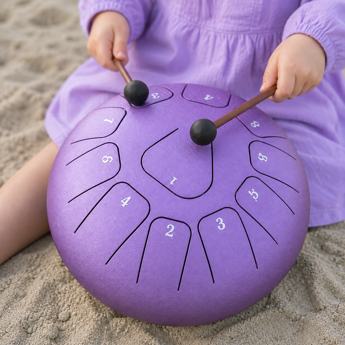 Steel Tongue Drum | Luna (32cm)